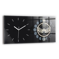 Zegar ścienny okrągły dekoracyjny klasyczny kuchenny 60x30 cm Fazy księżyca