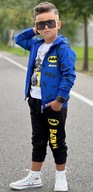 BATMAN dres 3 części KOMPLET bluza spodnie 134-140 cm 9-10 lat