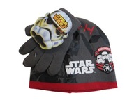 Czapka STAR WARS rękawiczki Disney 1-3 l 50-52