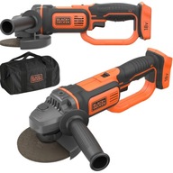 Szlifierka kątowa 125mm 18V Black Decker BCG720N body + torba