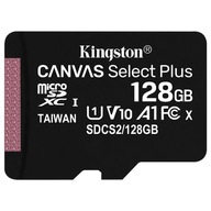 Karta Micro Kingston-tarjeta de memoria SD card-128GB
