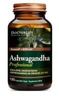 Doctor Life Ashwagandha Professional 550mg 120 kaps Úzkosť Podráždenosť