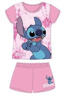 PIŻAMA LILO I STICH DZIEWCZĘCA DZIECIĘCA KOSZULKA SPODENKI KOMPLET STITCH