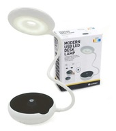 Stolná lampa PLATINET Flexible biela výkon až 3,5 W