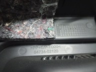 boot upholstery TOYOTA AURIS 64734-02120