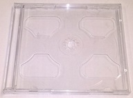 PUDEŁKO JEWEL CASE na dwie płyty 2 CD CLEAR 1 SZTUKA