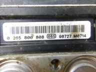 pump ABS control unit VW Fox 1.2 1.4 5Z0907379F 0265800808 BPA 2003–201