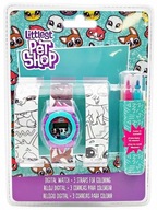 Littlest Pet Shop Hodinky + 2 krúžky na farbenie