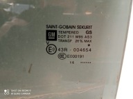 OPEL MOKKA X window door left rear part DUZA 16R