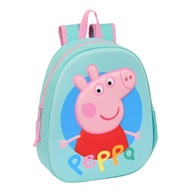 Školský batoh Peppa Pig Tyrkysový