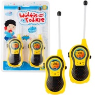 WALKIE TALKIE VYSIELAČKY SADA 2KS PRE DETI DOSAH 50M HÁČIK