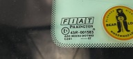 window bodywork right rear part FIAT PANDA II