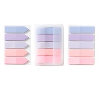 Morandi Color Transparent Index Sticky Note/ 3 Styles