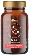 efime NAC N- acetyl- L- cysteín a vitamín B6 60 kaps Imunita Pečeň