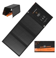 PANEL FOTOWOLTAICZNY SOLARNY PRZENOŚNY 21W 2x USB