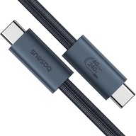 BASEUS KABEL USB-C SZYBKIE ŁADOWANIE PRZEWÓD TYP-C 240W PD 3.1 USB4 8K 1M