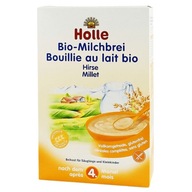 HOLLE BIO Eko kaszka mleczna z prosa mleczna dla dzieci od 4. miesiąca 250g