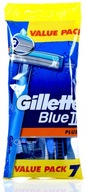 GILLETTE BLUE II PLUS maszynki do golenia 7szt