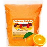 Zariadenie na cukrovú vatu Cuda na Patyku Oranžový Cukor na cukrovú vatu 1 KG S oranžový 1 W