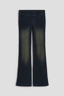 H&M 146 rozszerzane spodnie dżinsowe