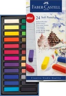 PASTELE FABER-CASTELL SUCHE MINI CREATIVE 24 KOL.