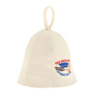 Filcowy kapelusz wełniany unisex do ochrony kąpiel