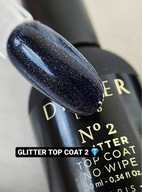 Glitter Top coat No Wipe No 2, Didier Lab , 10 ml