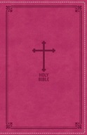 NKJV, Deluxe Gift Bible, Leathersoft, Pink, Red
