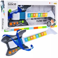 Kolorowa Gitara elektryczna dla dzieci 3+ Instrument muzyczny