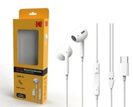 KODAK SŁUCHAWKI DOUSZNE USB-C WIRED EARPHONES 210+