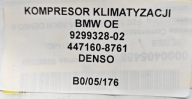 kompresor klimatizaci BMW OE 9299328-02