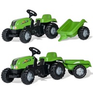 ROLLY TOYS TRAKTOR NA PEDAŁY Z PRZYCZEPKĄ ROLLYKID-X