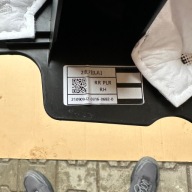 RENAULT ARKANA LEFT COVER THRESHOLD REAR PART MOULDING