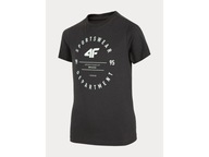 4F KOSZULKA CHŁOPIĘCA T-SHIRT HJL22-JTSM003 R 152