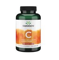 Swanson Witamina C z dziką różą 1000mg (90 kaps)