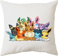 Poszewka Na Poduszkę Pokemon Eevee Eeveelucje