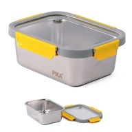 ROZSDAMENTES ACÉL ÉS EDZETT ÜVEG ÉTELTÁROLÓ DOBOZ PIKA1780 ml