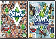 The Sims 3 + The Sims 3 Pokolenia PC po Polsku PL