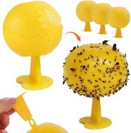 SÁRGA RAGASZTÓS CSAPDA RAGASZTÓCSAPDA LEVÉLTETVEK FÖLD GYÜMÖLCS ROVAR GÖMB