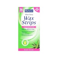 Beauty Formulas Wax Strips Hair Remover plastry do depilacji twarzy i okoli