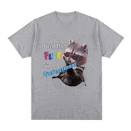 Stavím vtipný nefunkčný Id T Shirt vtipný mýval Meme T-Shirt pánsky