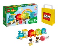 LEGO Duplo 10954 Vlak s číslami - Výučba počítania | Darčeková taška