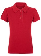 George koszulka polo dziewczęca regular fit Easy On czerwona 158/164