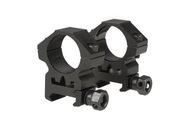 Theta Optics - Dvojdielny 25mm držiak optiky na RIS lištu (nízky)