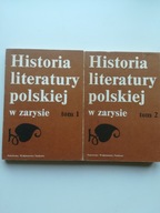 Historia literatury polskiej w zarysie tom 1 i 2