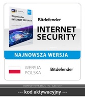 Bitdefender Internet Security 1PC / 3Lata KONT