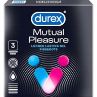 Prezerwatywy z sex wypustkami DUREX MUTUAL 3 szt