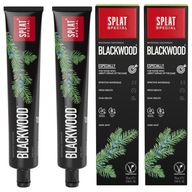 Wybielająca Pasta do Zębów Splat Special Blackwood Czarna Bez Fluoru 2x75ml