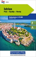 ISTRIA PULA OPATIJA ROVINJ mapa 1:75 000 KF 2022