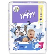 BELLA BABY HAPPY MIDI PLIENKY 5-9KG 72KS